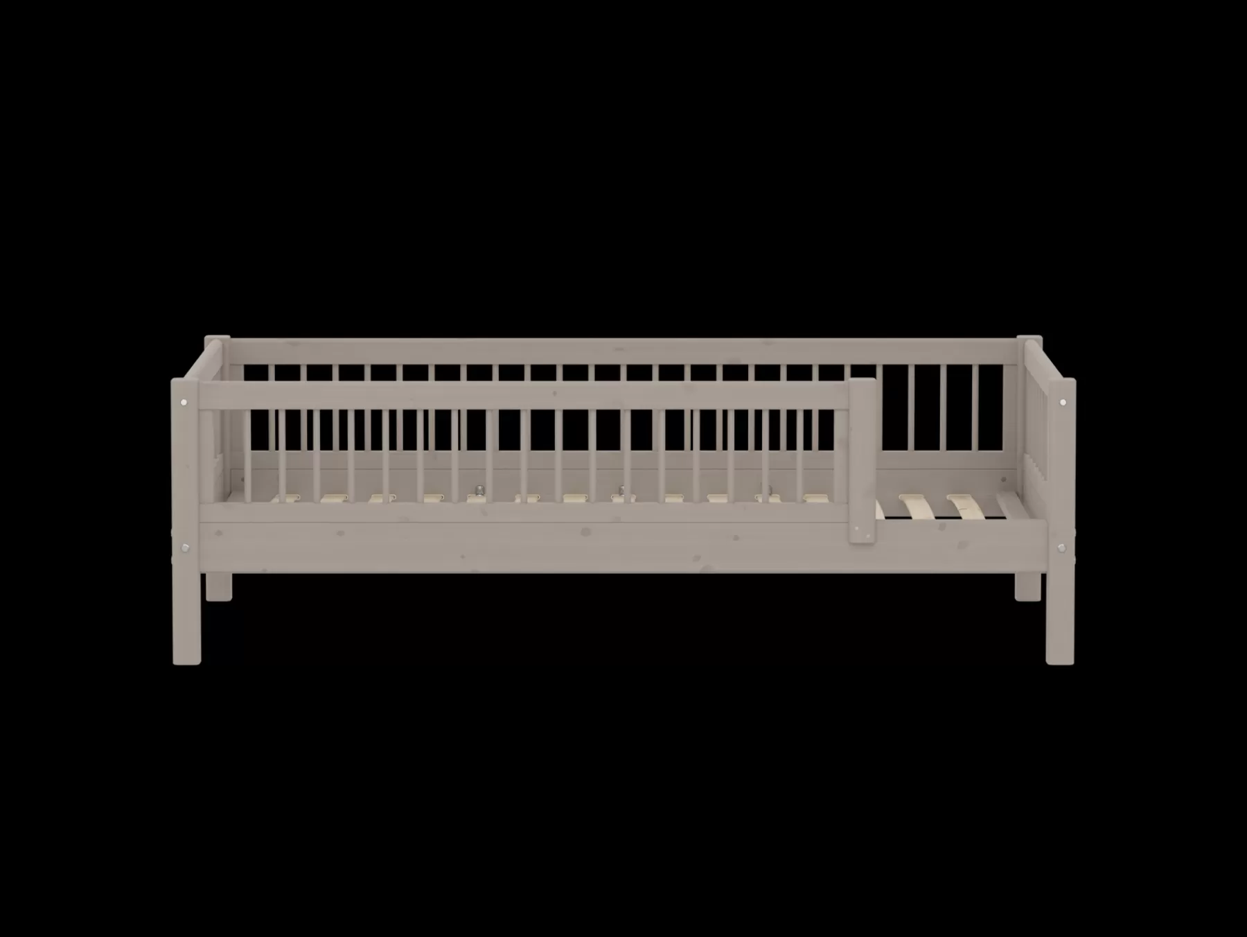 FLEXA Cama individual con barrera de seguridad^ Camas Individuales