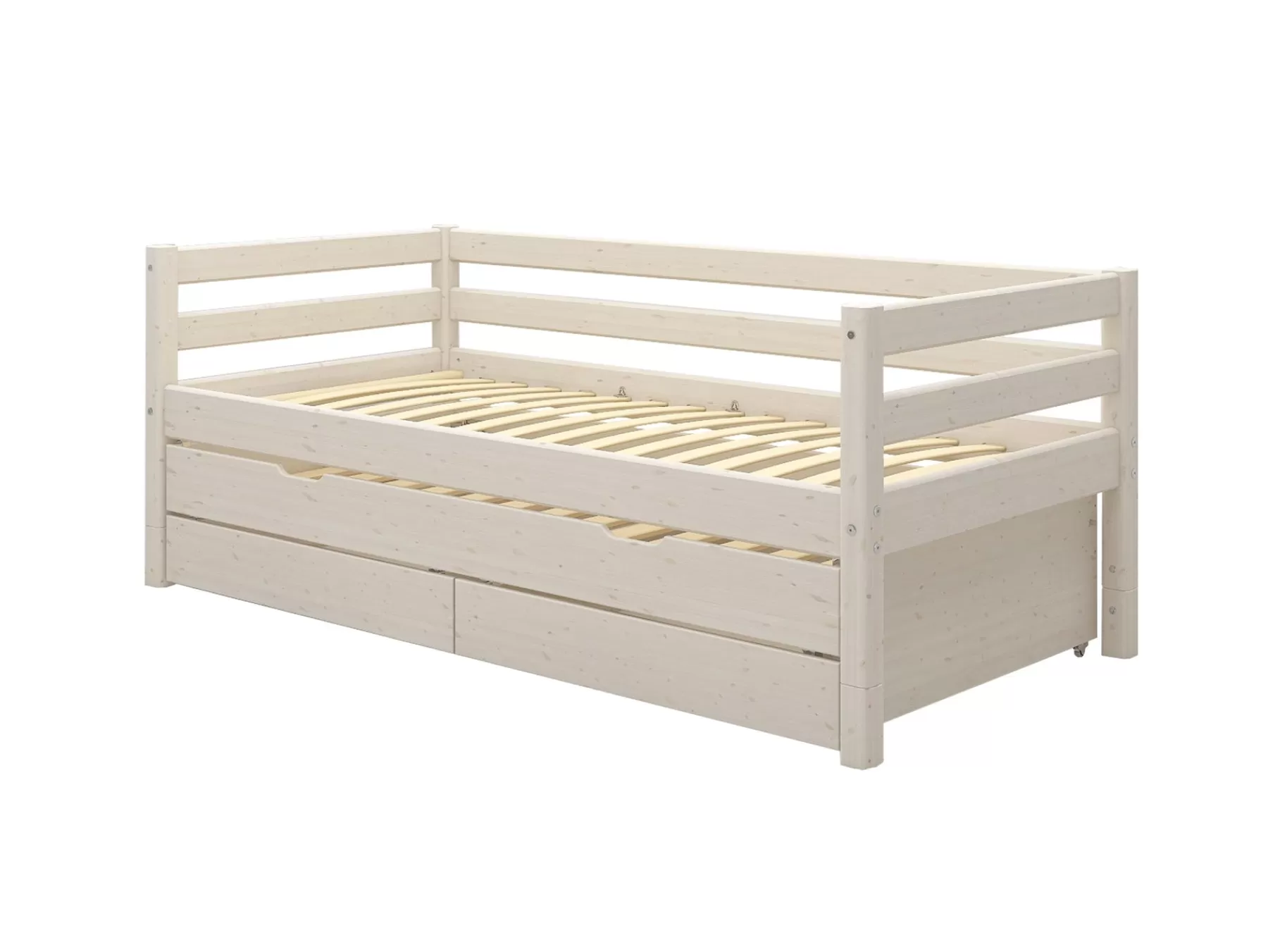 FLEXA Cama individual con cama de arrastre^ Reconstrucción | Camas Con Cama Nido