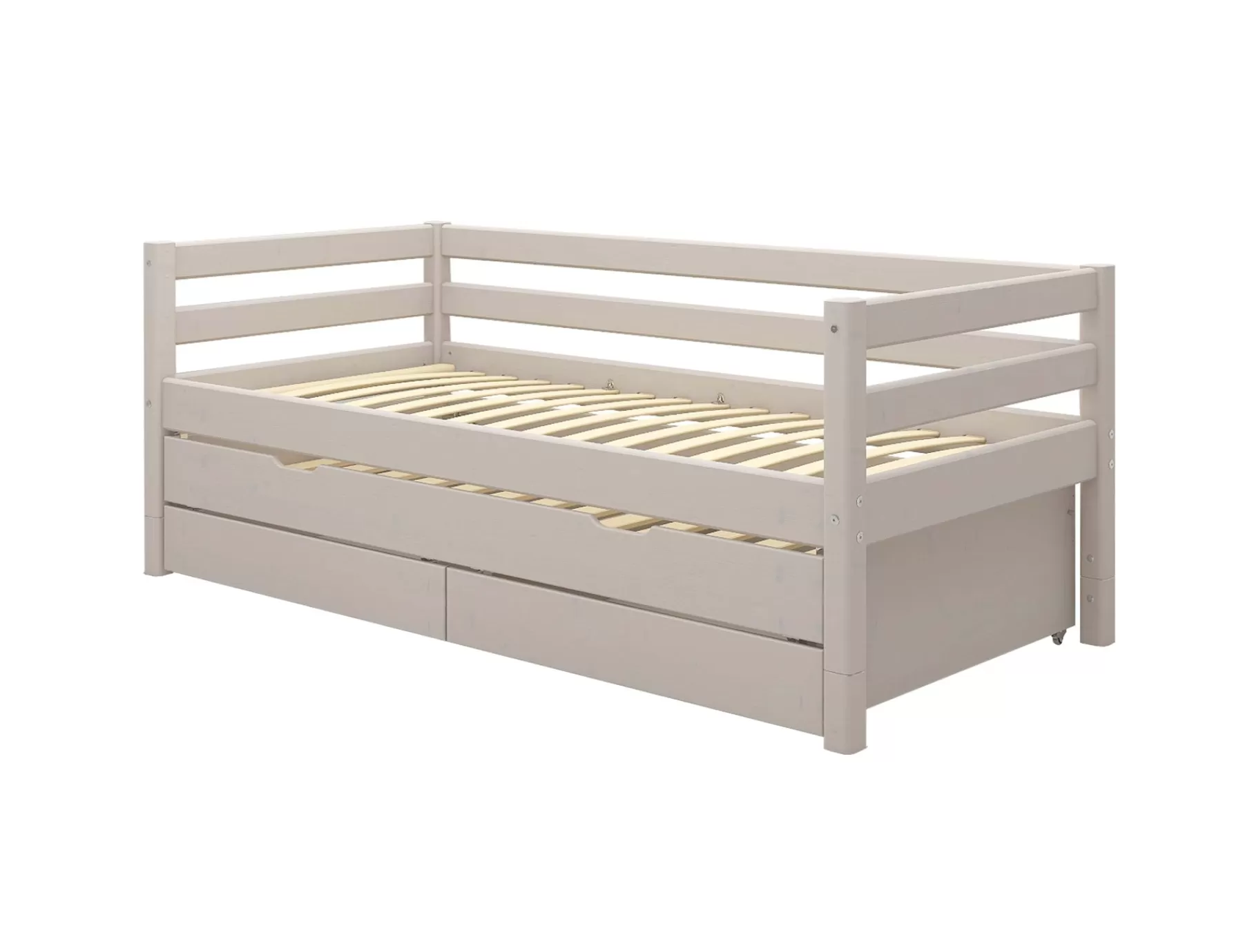 FLEXA Cama individual con cama de arrastre^ Reconstrucción | Camas Con Cama Nido