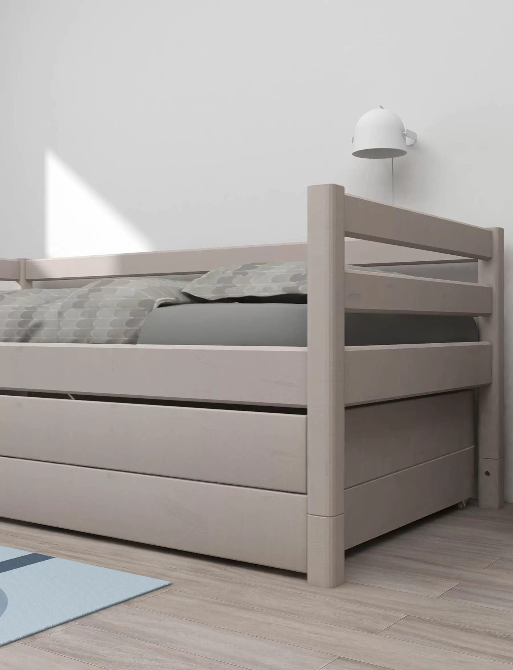 FLEXA Cama individual con cama de arrastre^ Reconstrucción | Camas Con Cama Nido