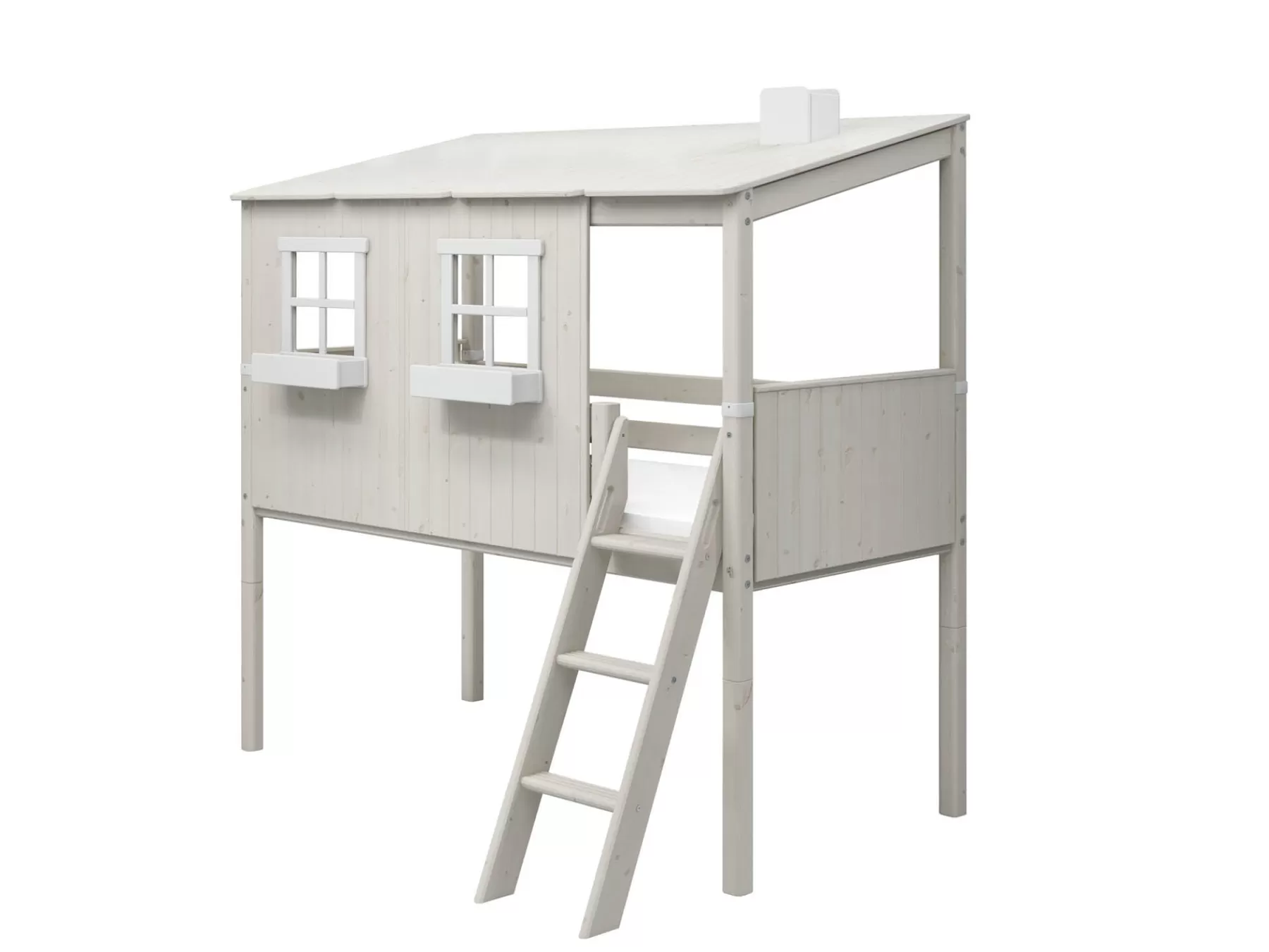 FLEXA Cama media-alta con Casa Classic^ House Beds | Camas Media-altas
