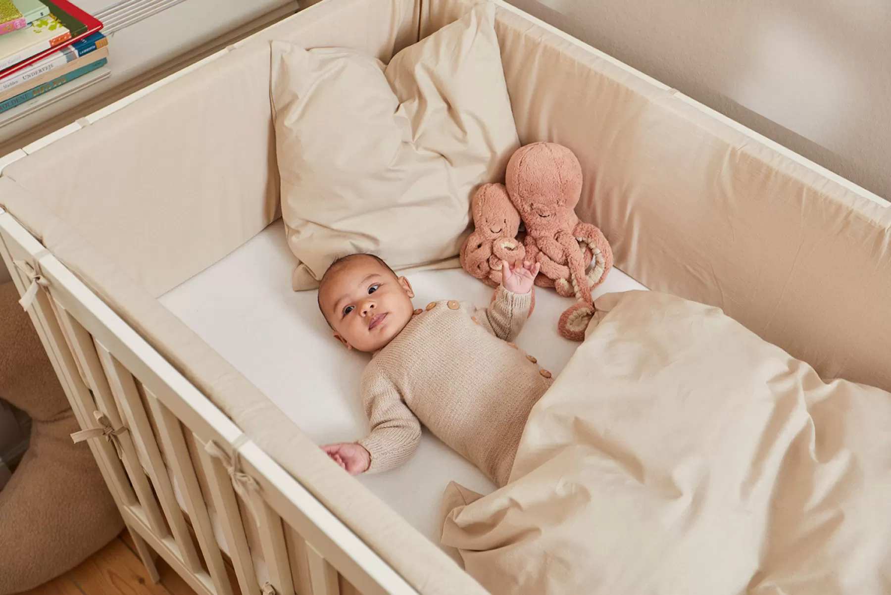 FLEXA Protector de cuna^ Ropa De Cama Y Textiles | Juegos Textiles